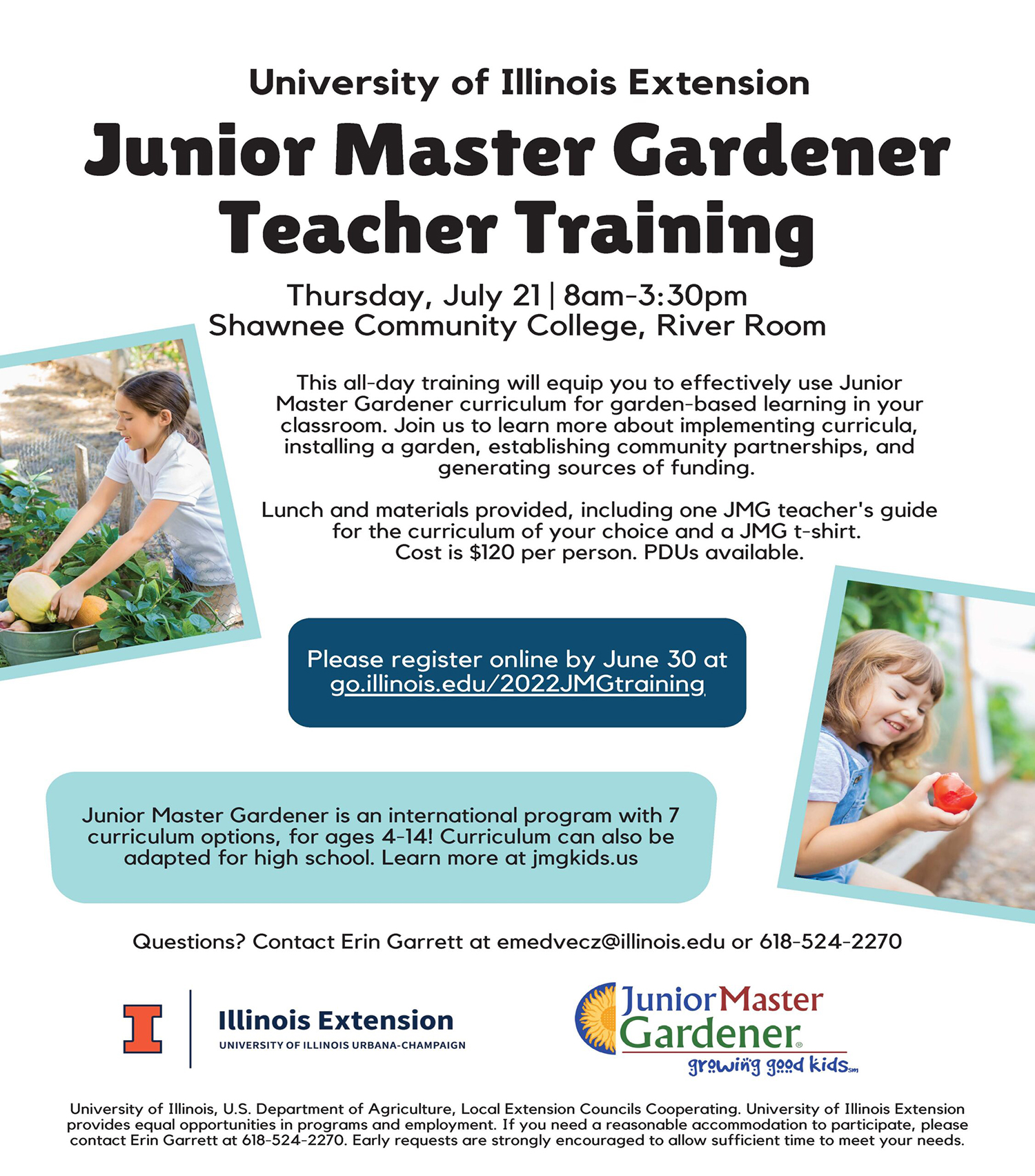 Junior Master Gardener Teacher Training