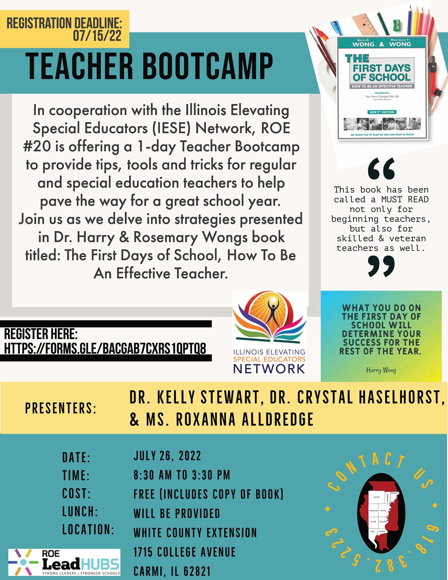 Teacher Bootcamp Flyer