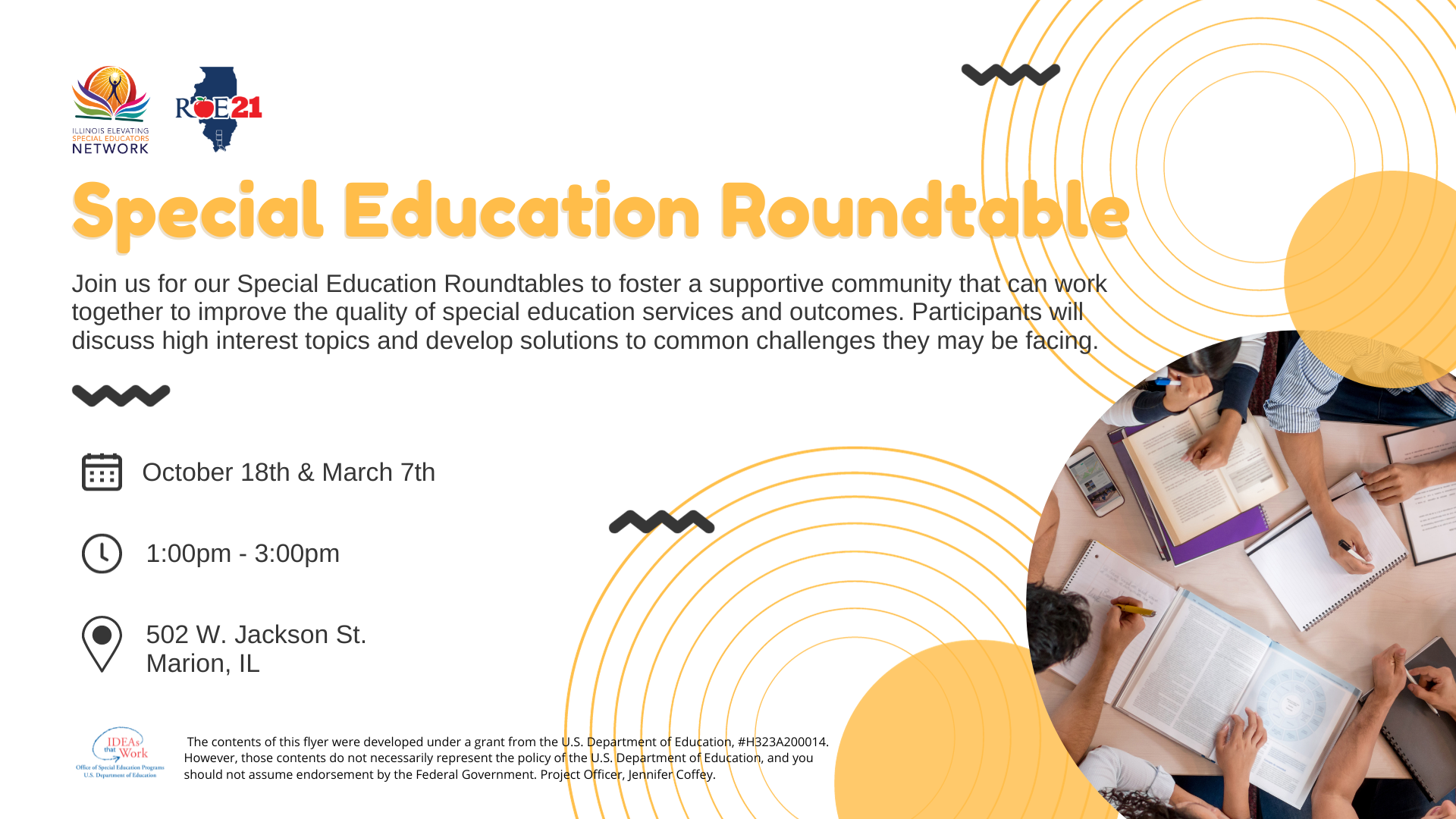 Special Education Roundtable FB