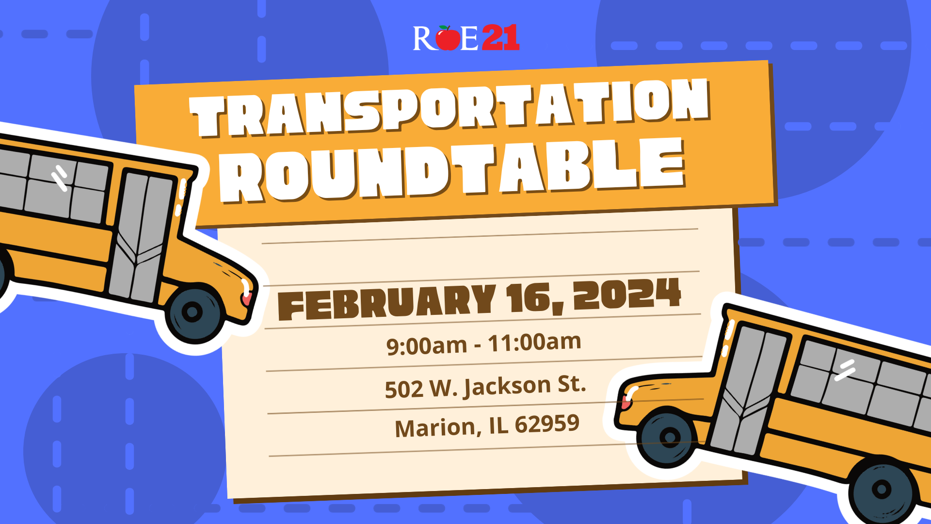 Transportation Roundtable Flyer