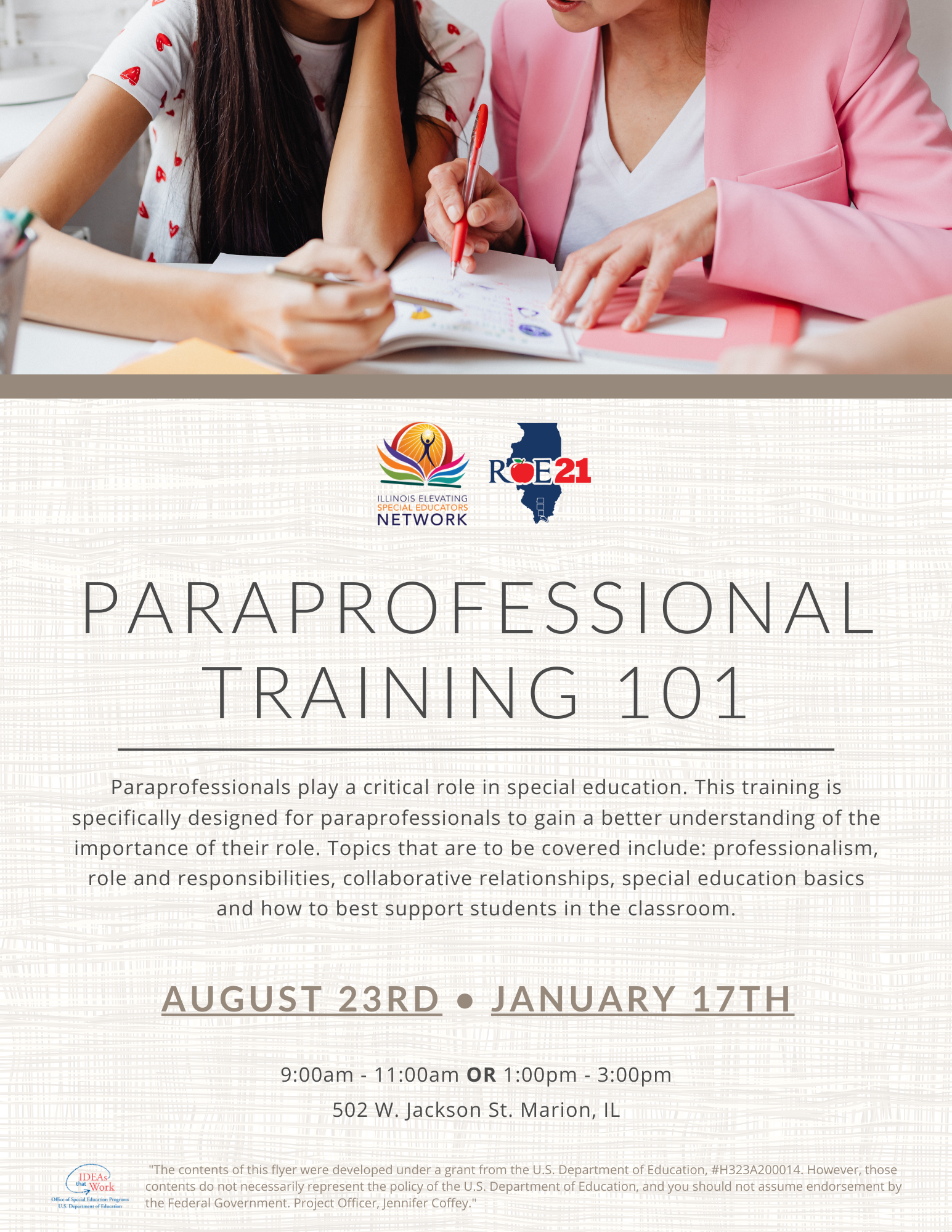 Paraprofessional Training 101 (1)
