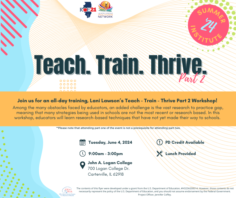 Summer Institute June 4th flyer Lanie Lawson