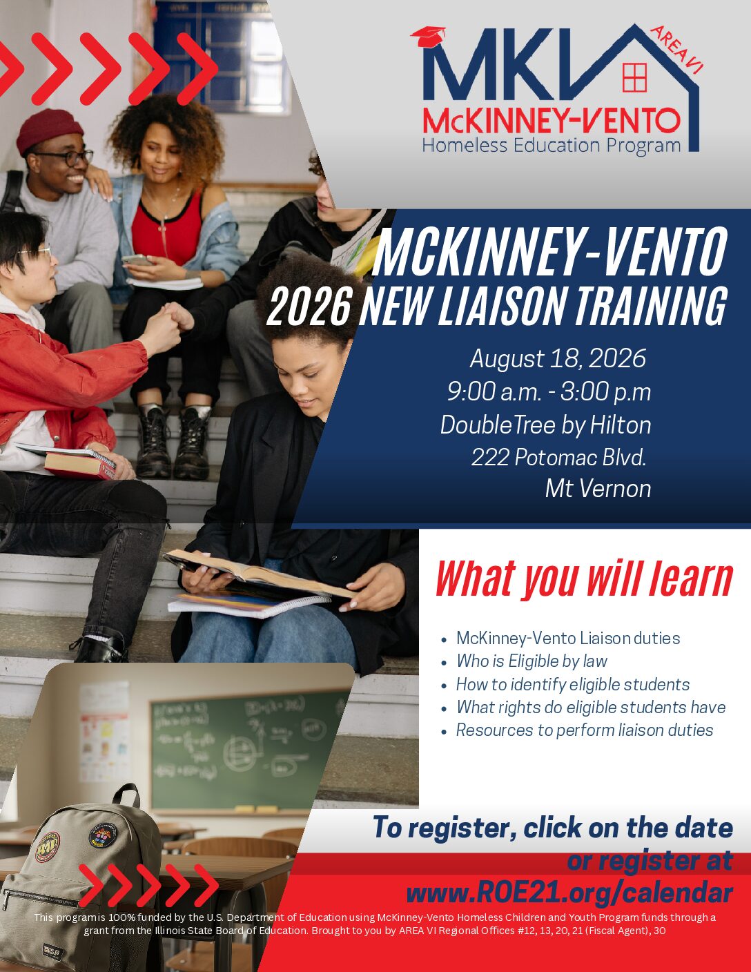 2026 New liaison training flyer
