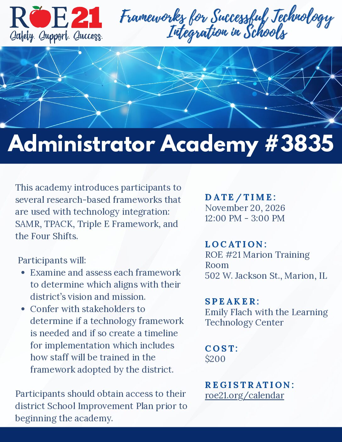 AA 3835 Frameworks for Successful Technology Integration in Schools (1)