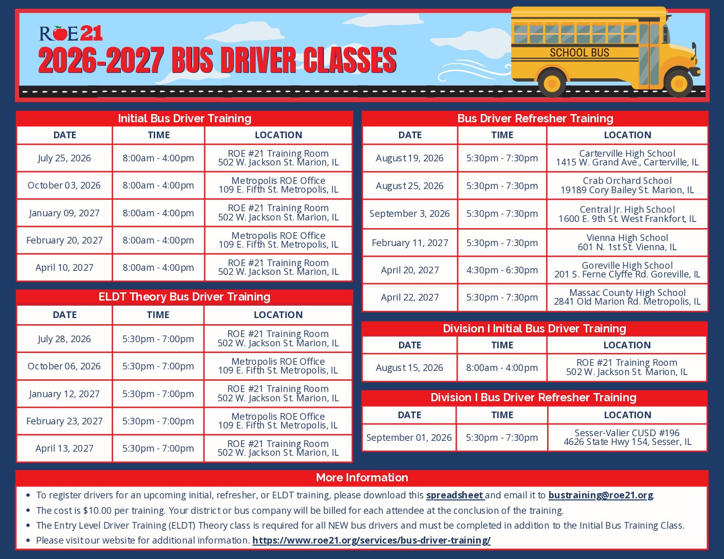 Bus Driver Class Information 26-27 (1)