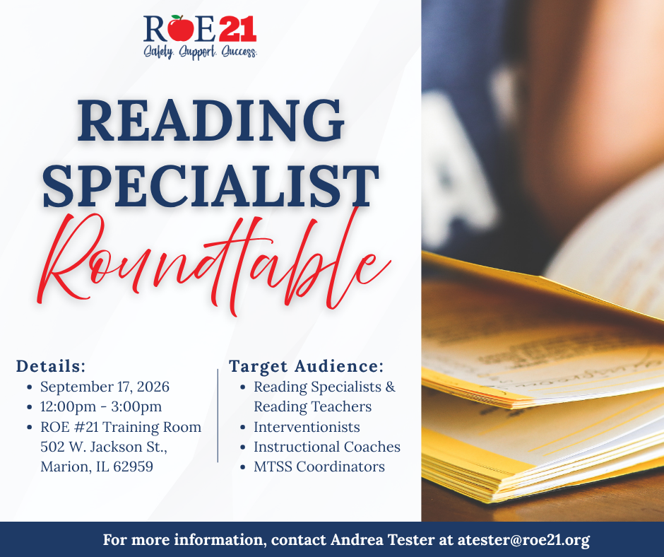 Reading Specialist Roundtable 9.26