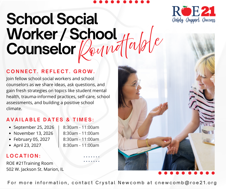 School Social WorkerSchool Counselor Roundtable (3)